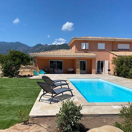 Villa Chez Geraldine Piscine Chauffee, Proche Plage Et Riviere Lecci Kültér fotó