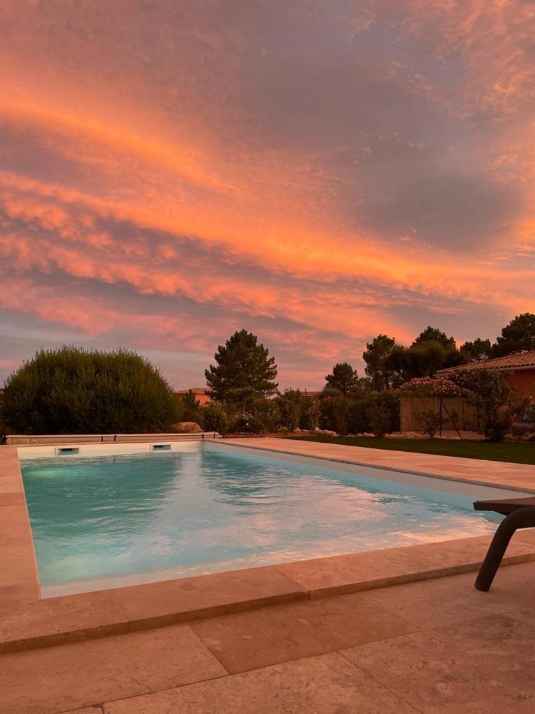 Villa Chez Geraldine Piscine Chauffee, Proche Plage Et Riviere Lecci Kültér fotó